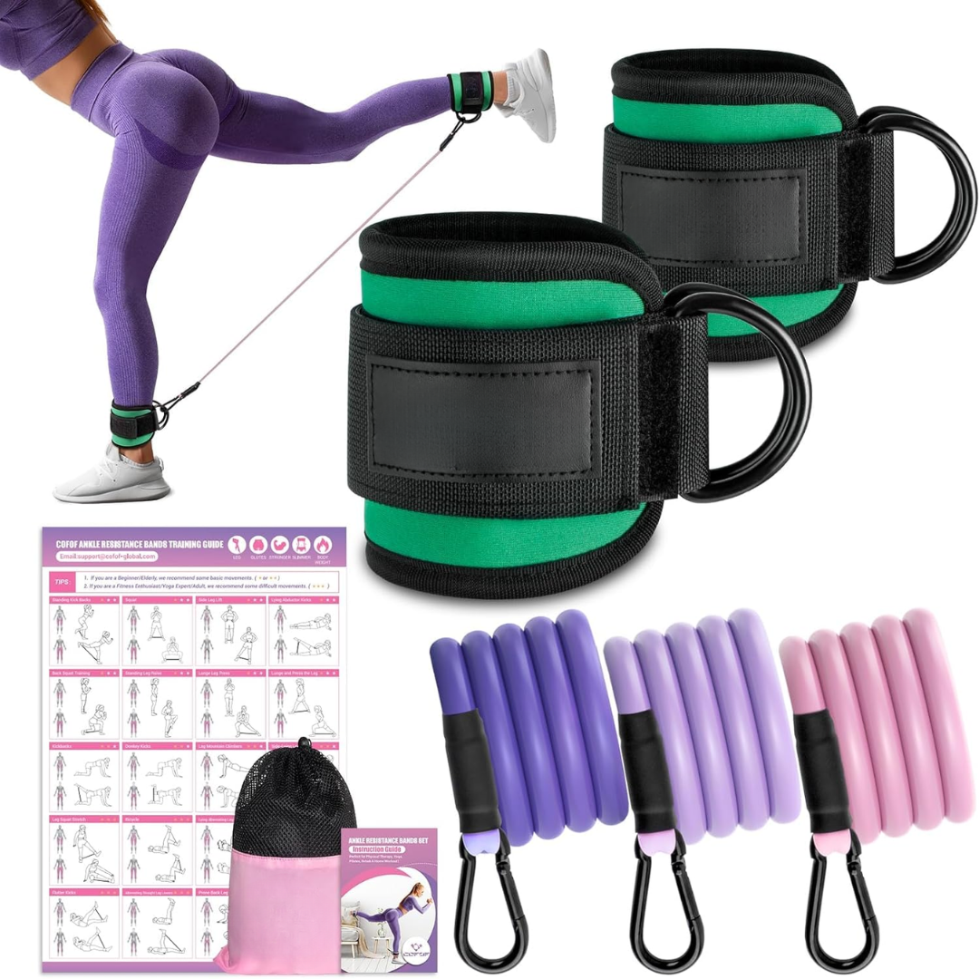 FlexTone - Bandes de résistance pour exercices de hanches et de fessiers