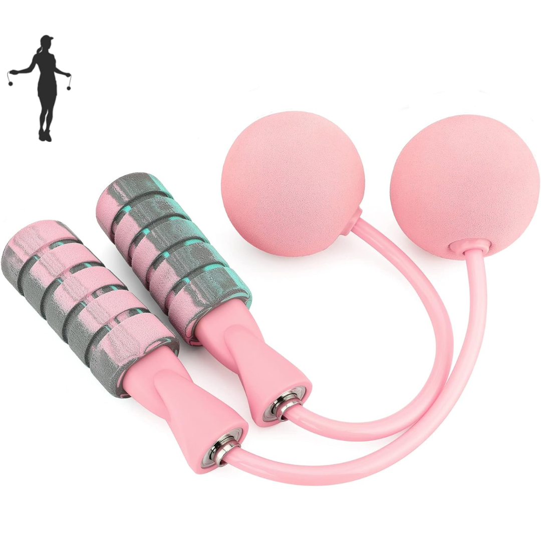 AdjustFit - Corde à sauter sans fil et lestée pour le fitness