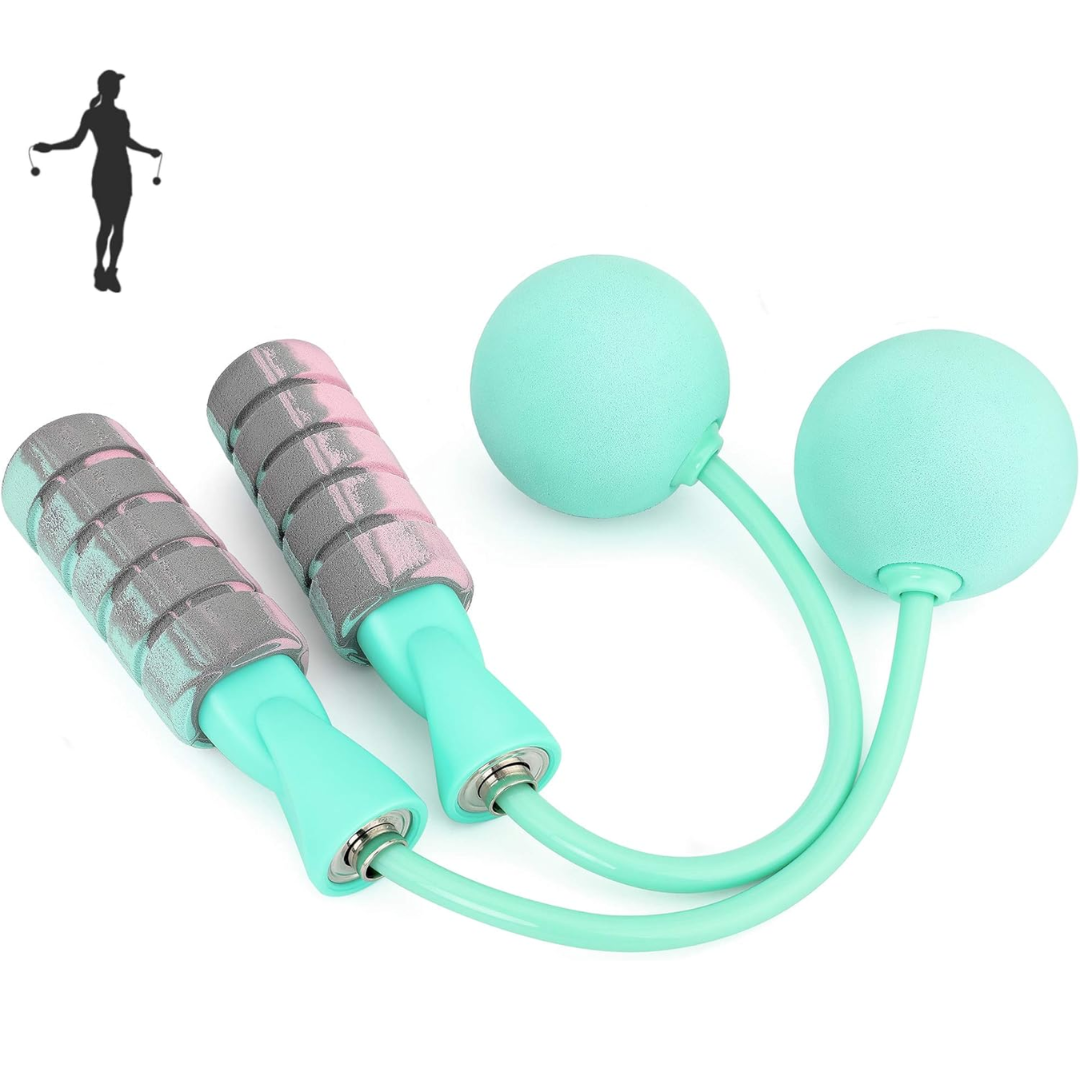 AdjustFit - Corde à sauter sans fil et lestée pour le fitness