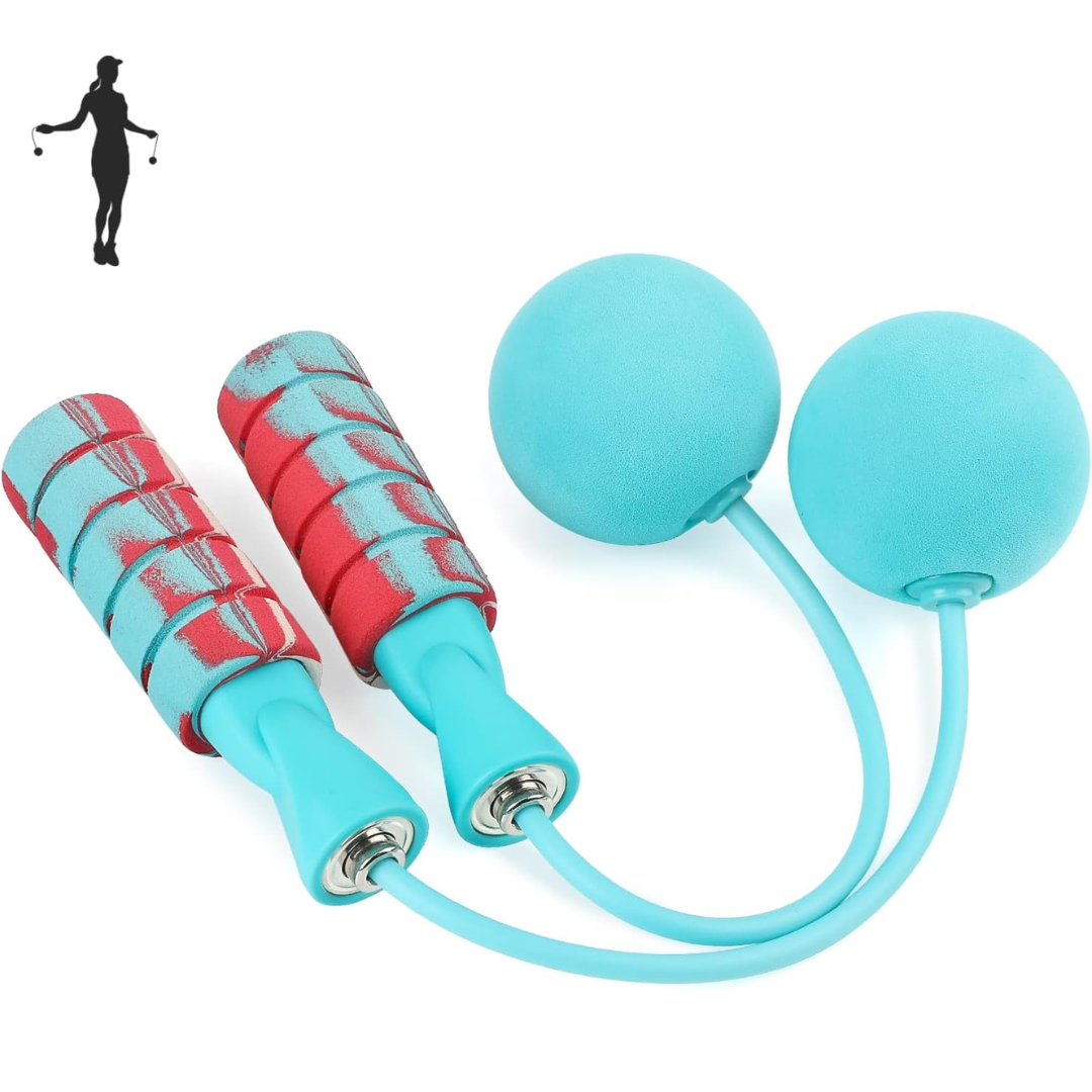 AdjustFit - Corde à sauter sans fil et lestée pour le fitness