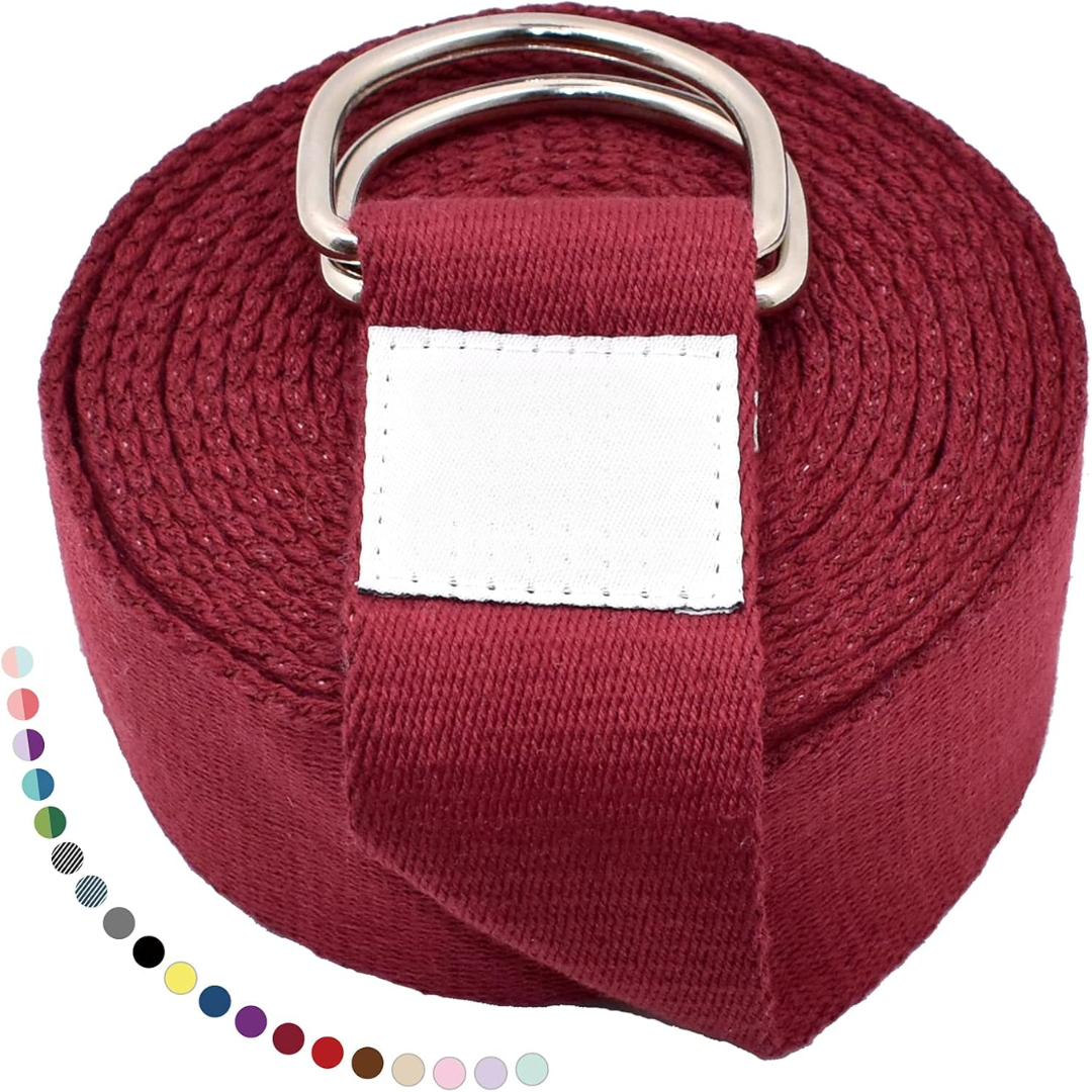 FlexFit – Band de yoga ajustable avec D-Ring