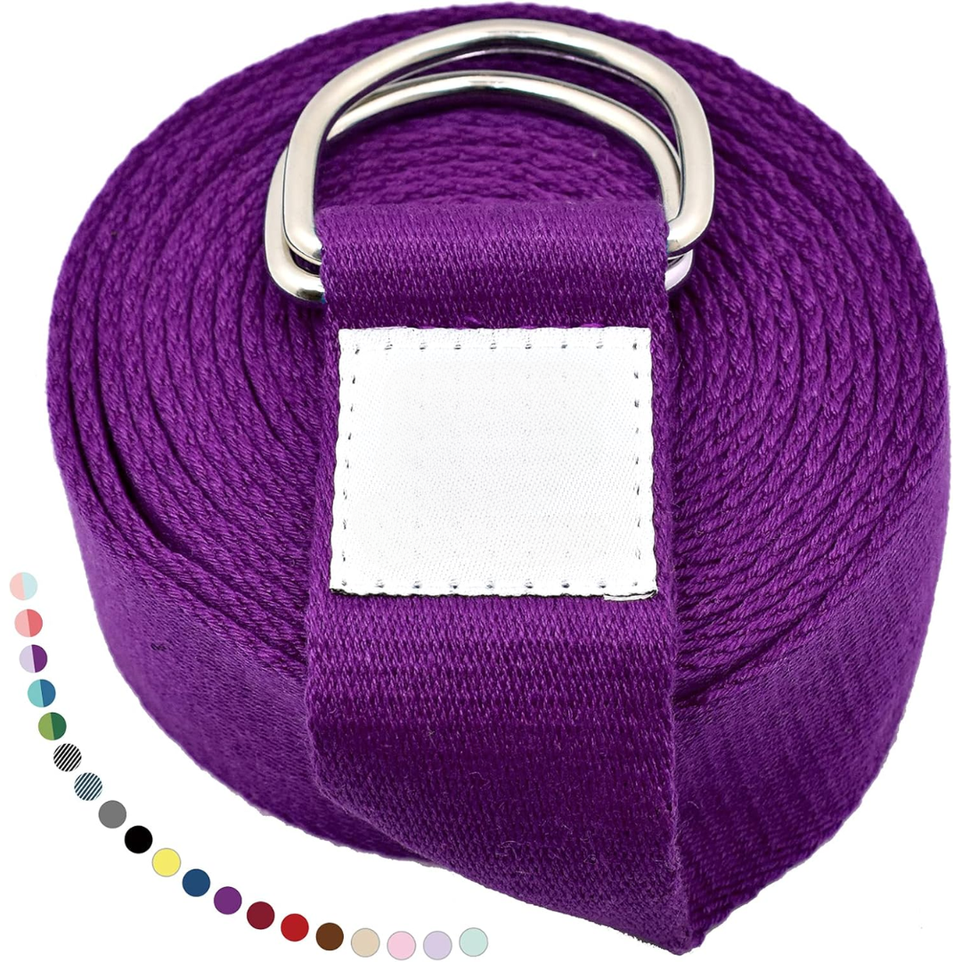 FlexFit – Band de yoga ajustable avec D-Ring