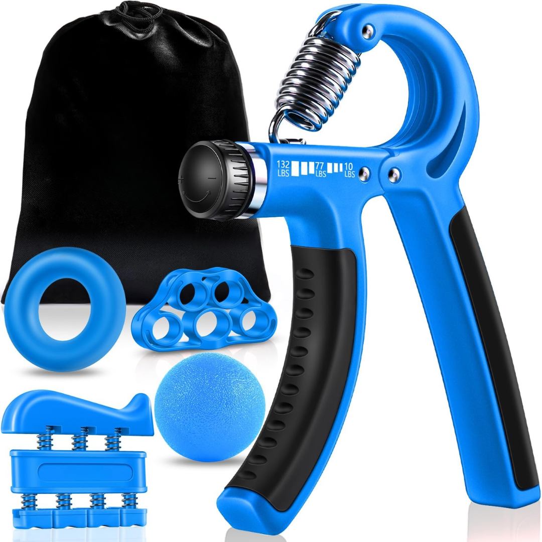 GripMaster - Ensemble de renforcement de main réglable (5 pièces)