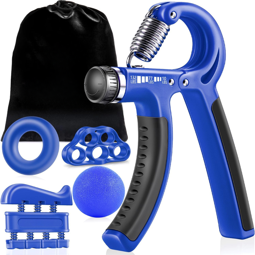 GripMaster - Ensemble de renforcement de main réglable (5 pièces)