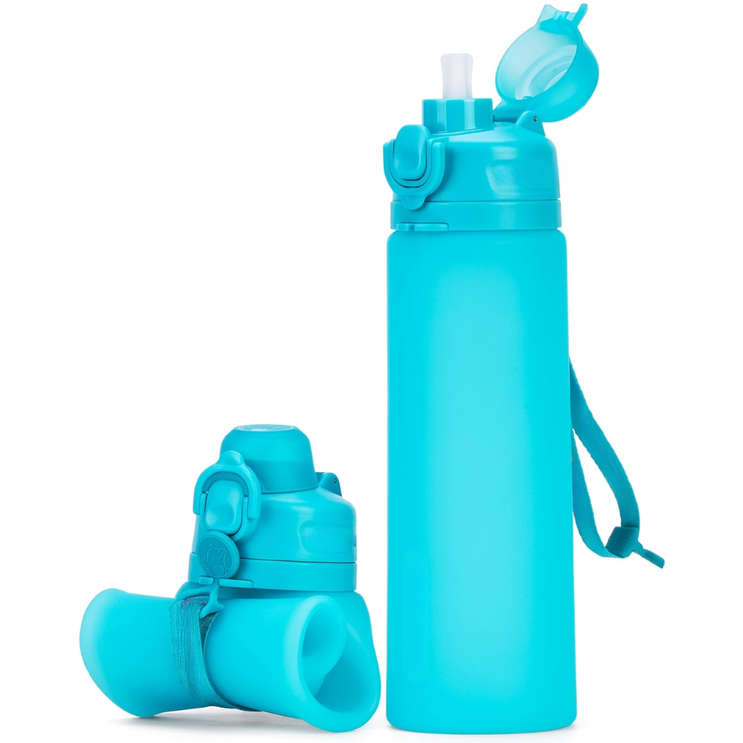 FlexiHydrate - Bouteille d'eau en silicone pliable 600ml