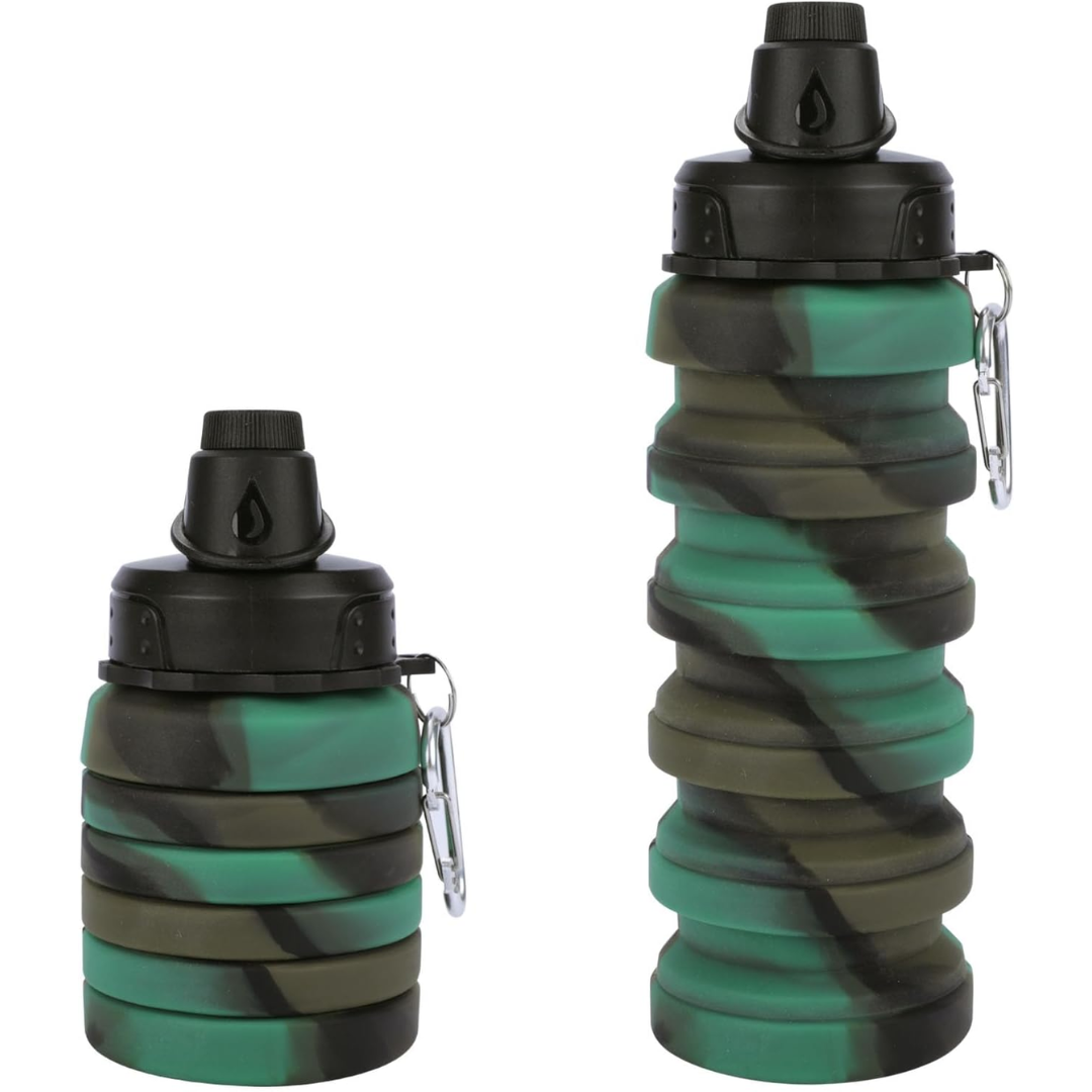 FlexiHydrate - Bouteille d'eau compacte pliable pour les voyages