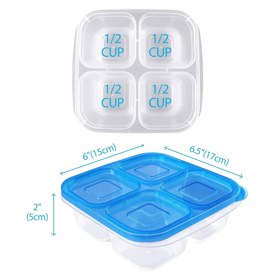 EcoMeal - Ensemble de Boîtes Bento Réutilisables 6 Pièces