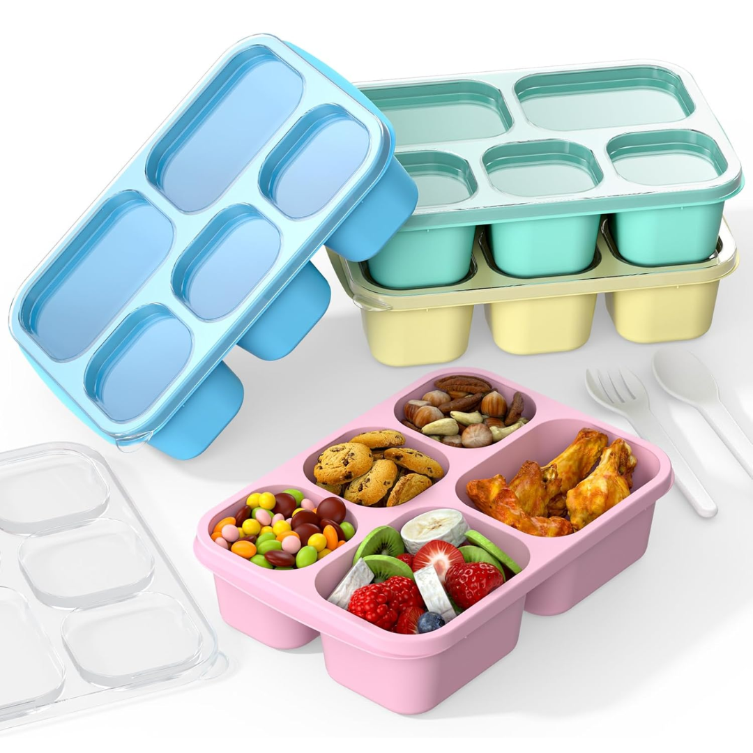 BentoBox - Ensemble de Conteneurs de Repas Élégants 4 pièces