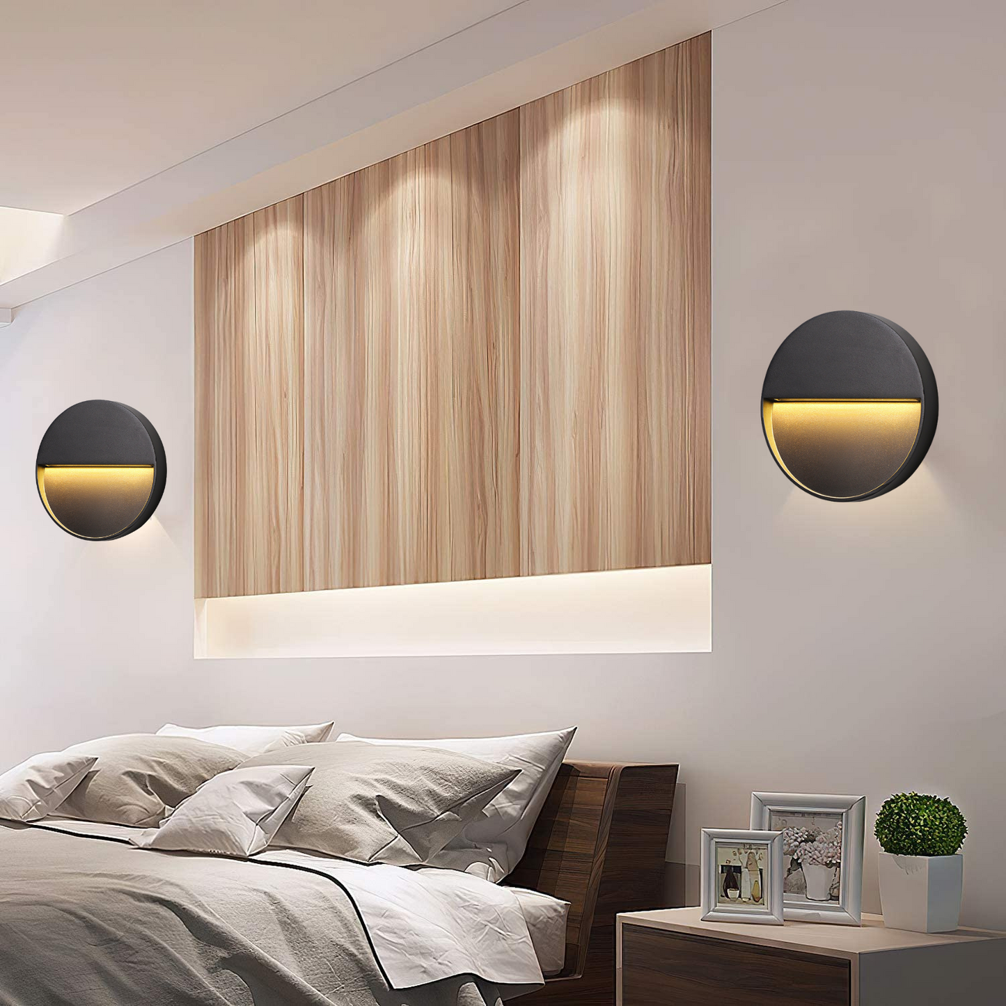 Floroux LED Wall Application Stairs | Modern Design | Energy Efficient | Dimmable | Perfect for Corridors and Stairs