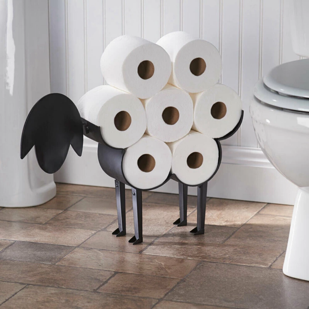 FunShape - Porte-rouleau de toilette ludique avec design d'animaux