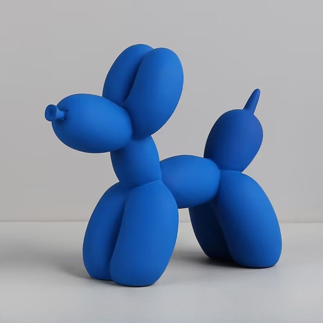 Figurines décoratives chien ballon