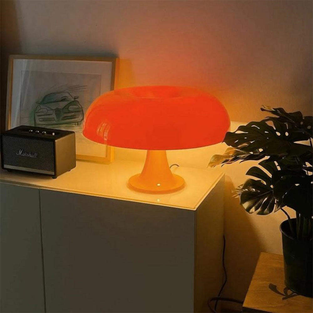 Floroux - Lampe de table minimaliste moderne en forme de champignon pour maisons élégantes