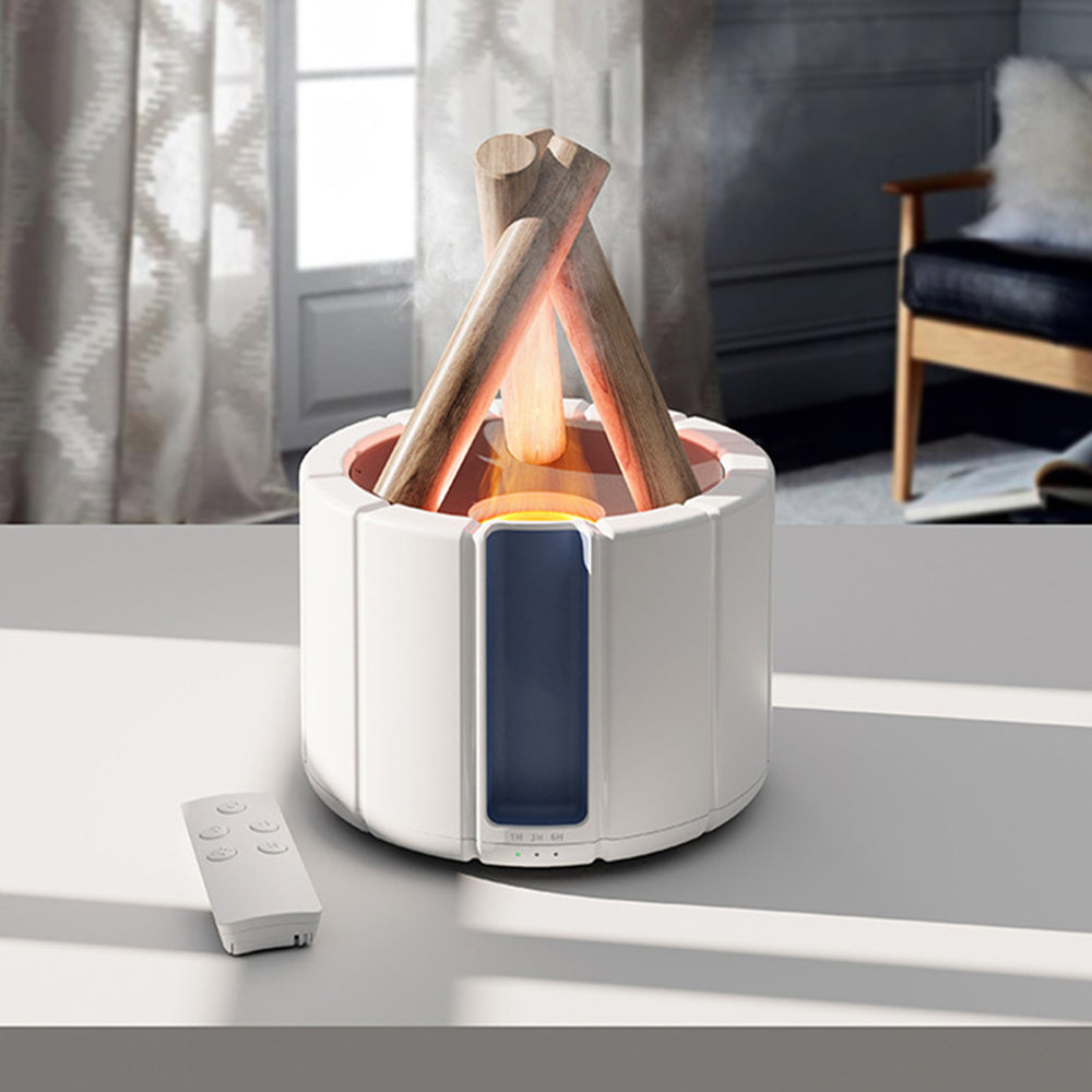 Floroux - Lampe de table & combinaison d'humidificateur d'air pour une ambiance agréable