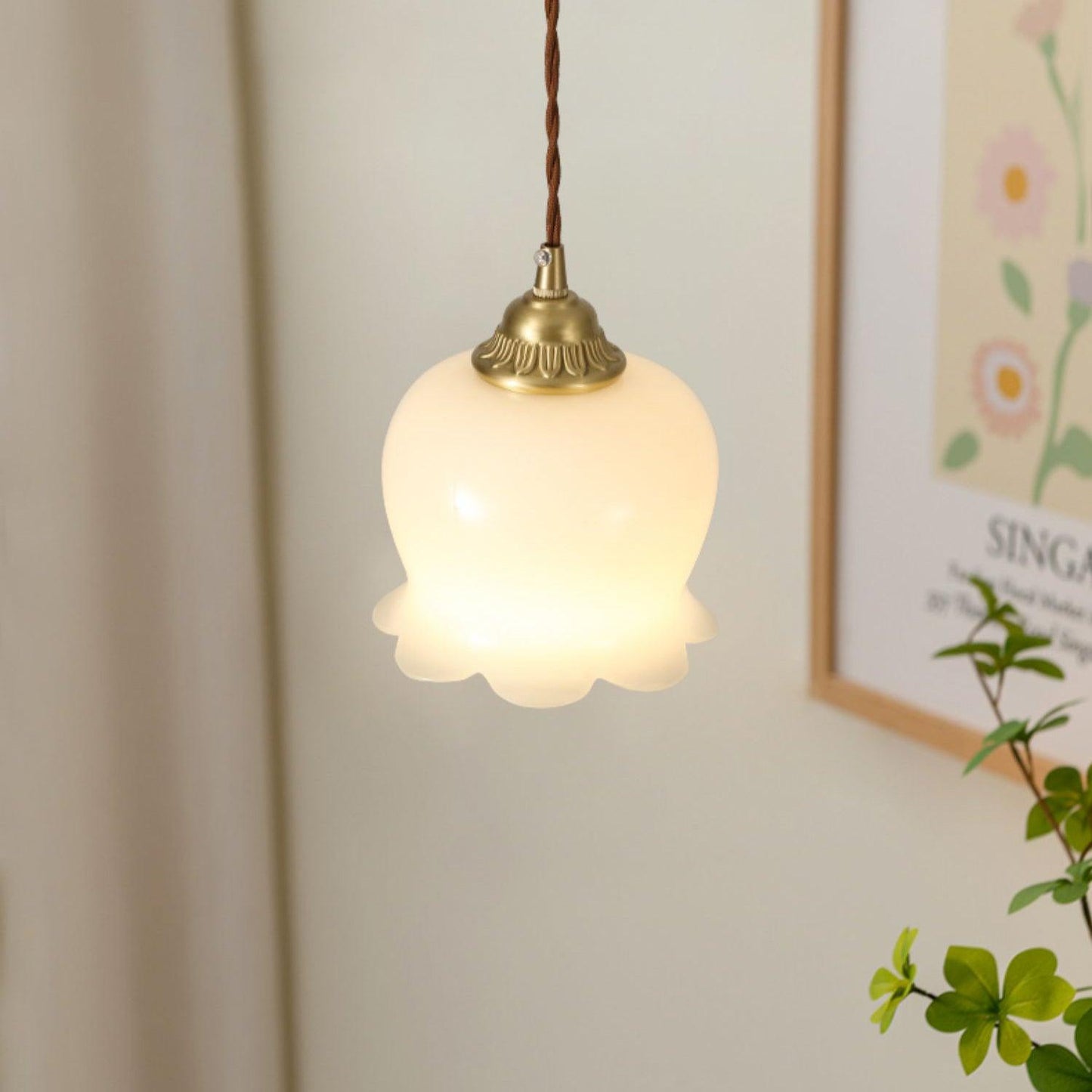 Floroux Talblume Suspension | Flower-shaped design | Elegant lighting for the home