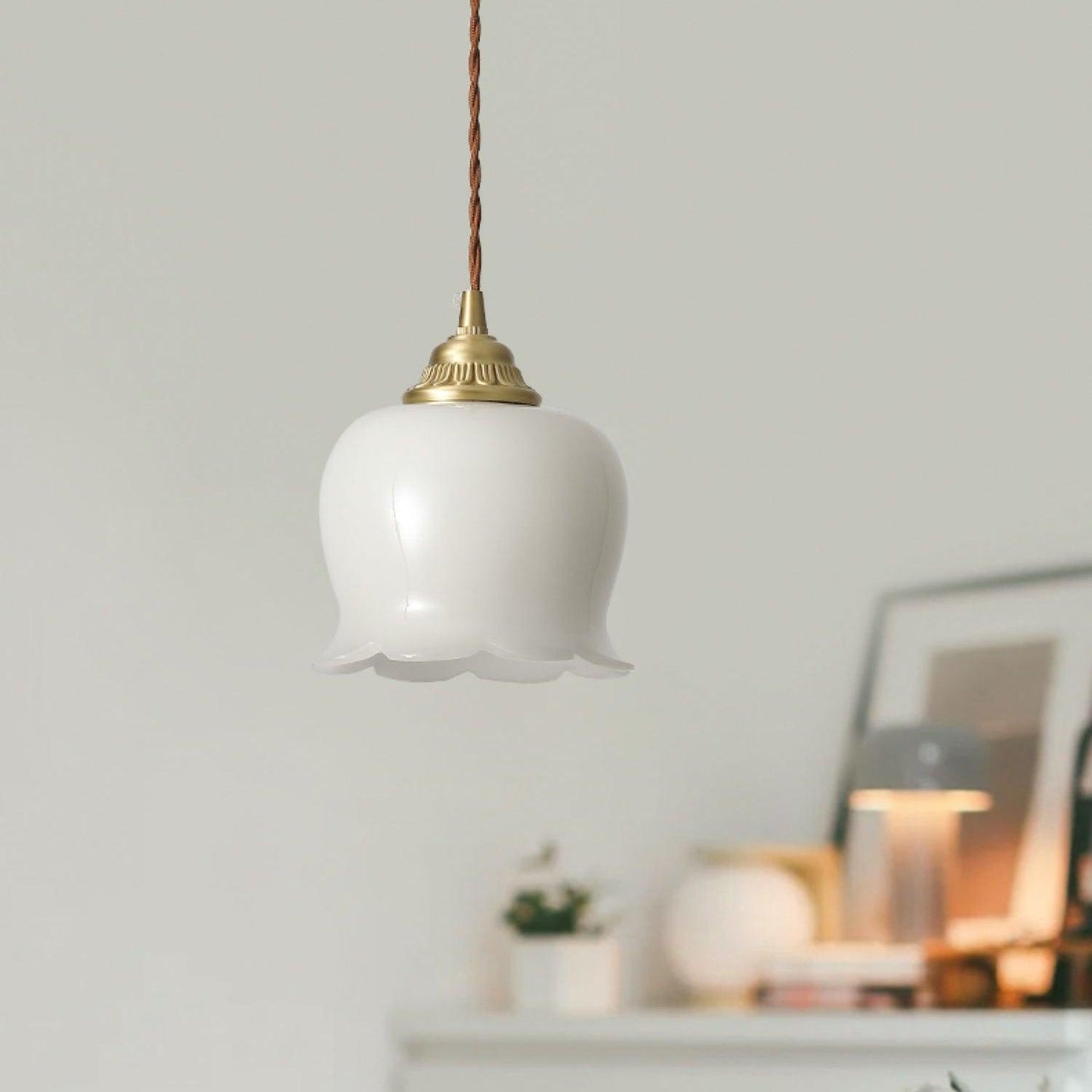 Floroux Talblume Suspension | Flower-shaped design | Elegant lighting for the home