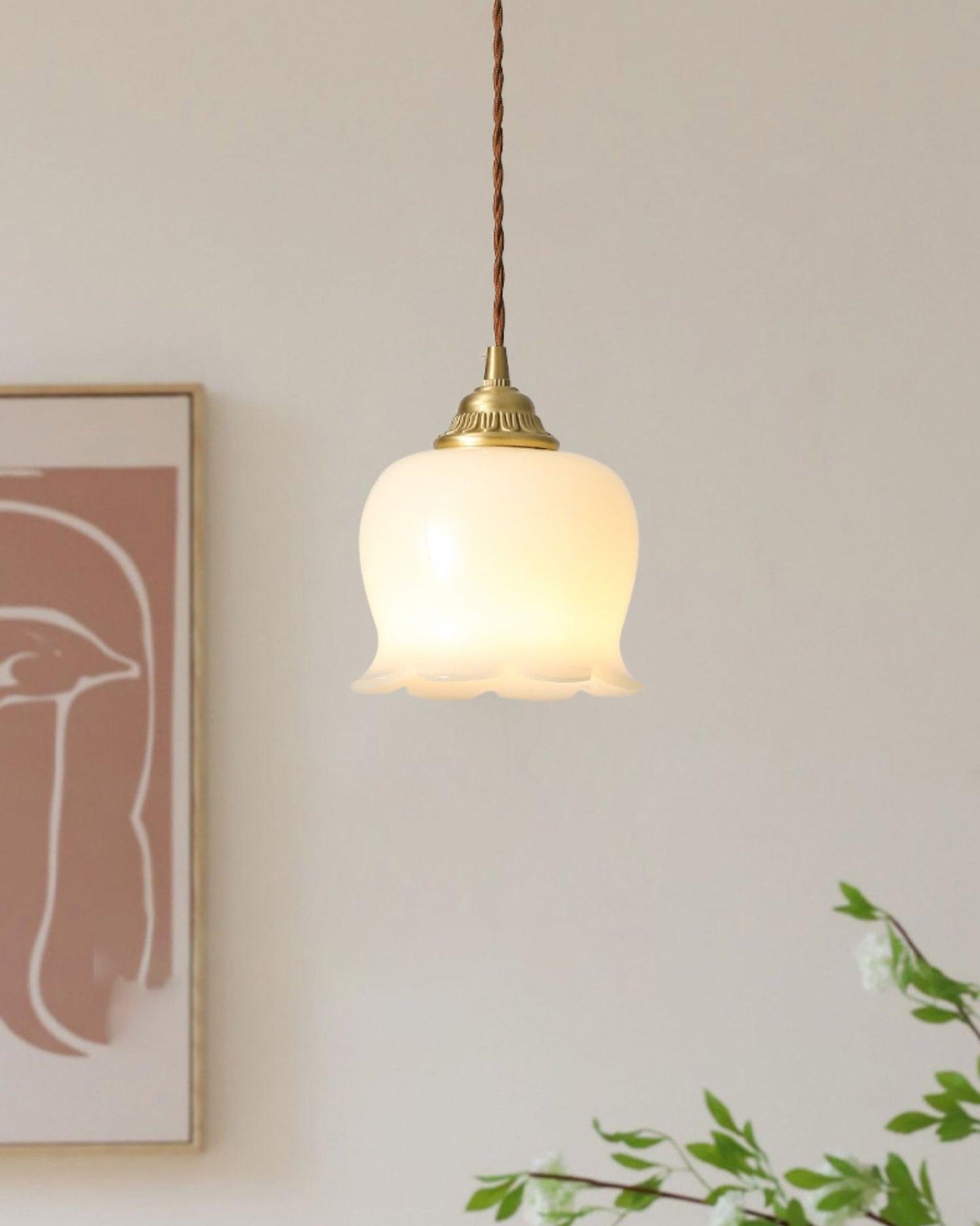 Floroux Talblume Suspension | Flower-shaped design | Elegant lighting for the home