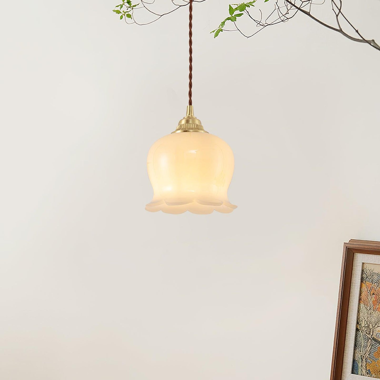 Floroux Talblume Suspension | Flower-shaped design | Elegant lighting for the home