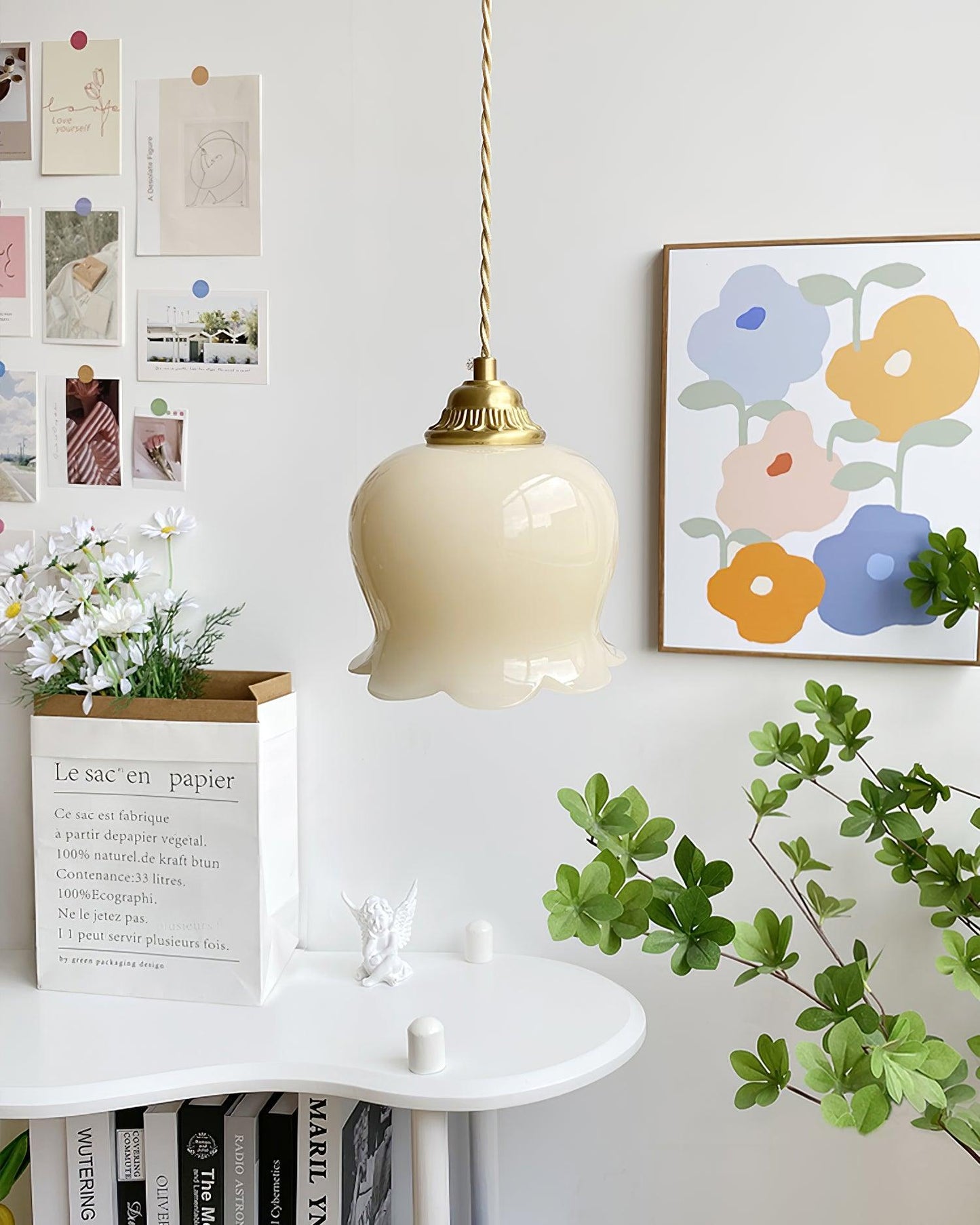 Floroux Talblume Suspension | Flower-shaped design | Elegant lighting for the home