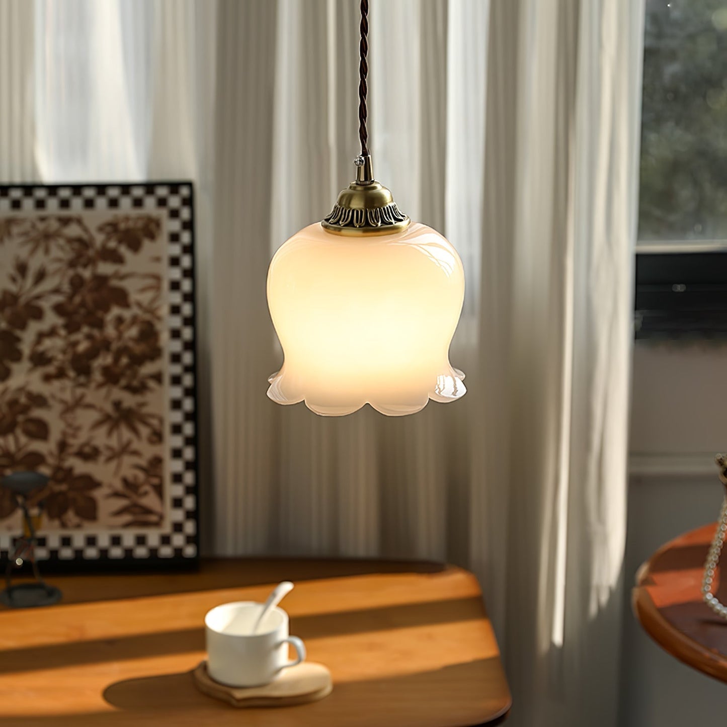 Floroux Talblume Suspension | Flower-shaped design | Elegant lighting for the home