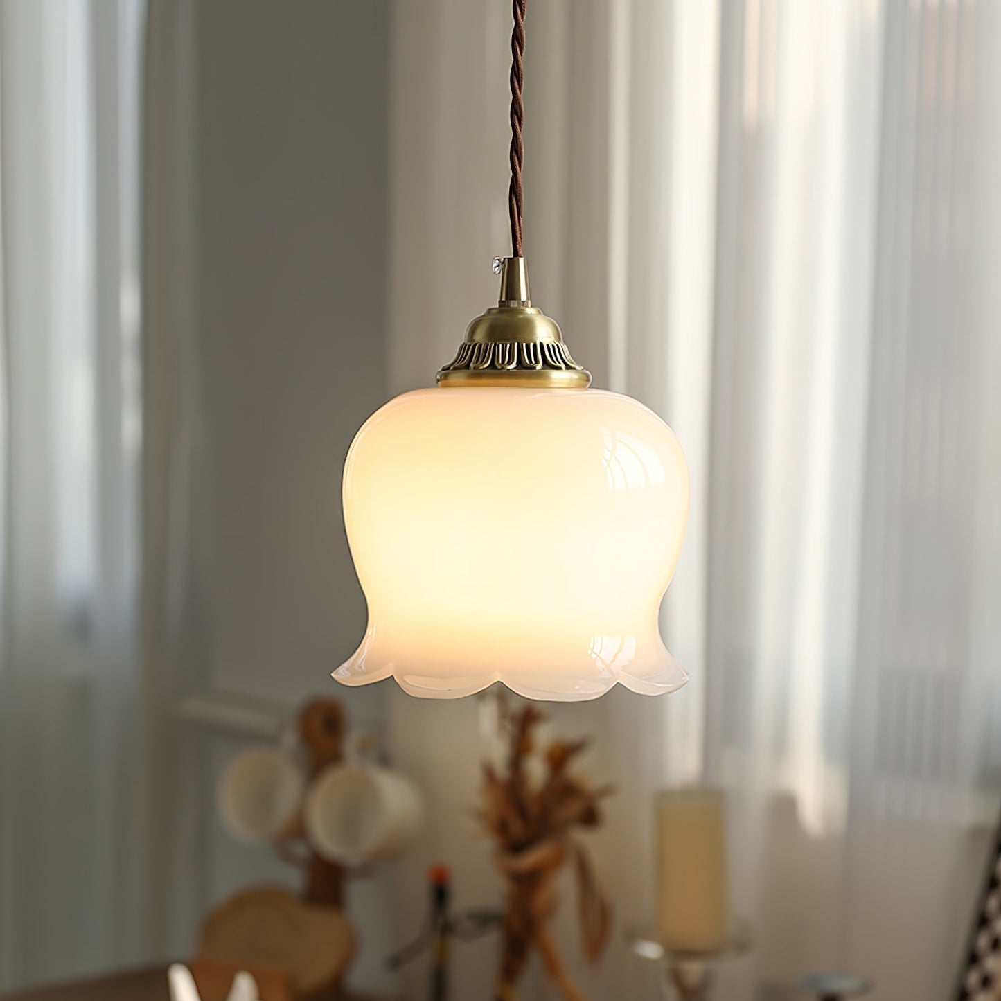 Floroux Talblume Suspension | Flower-shaped design | Elegant lighting for the home