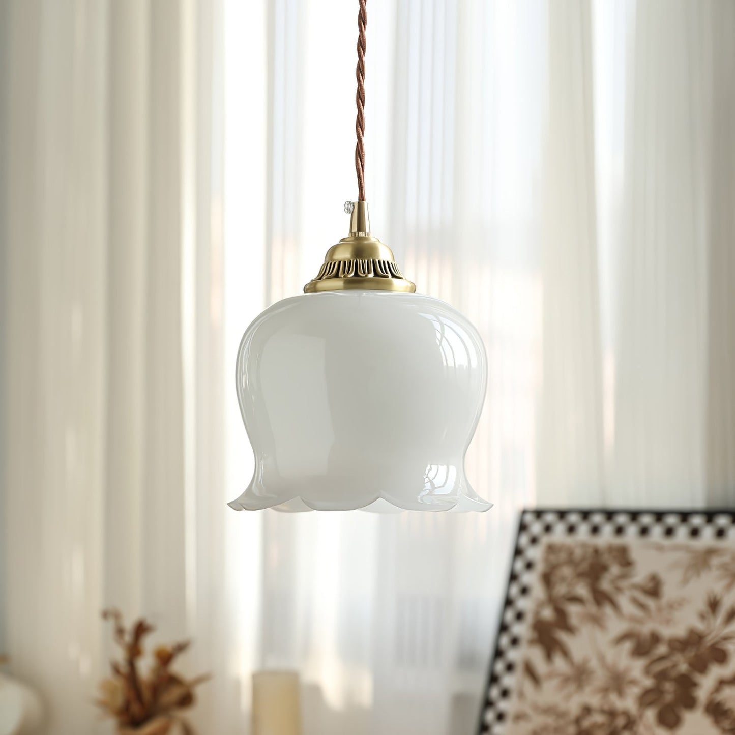 Floroux Talblume Suspension | Flower-shaped design | Elegant lighting for the home