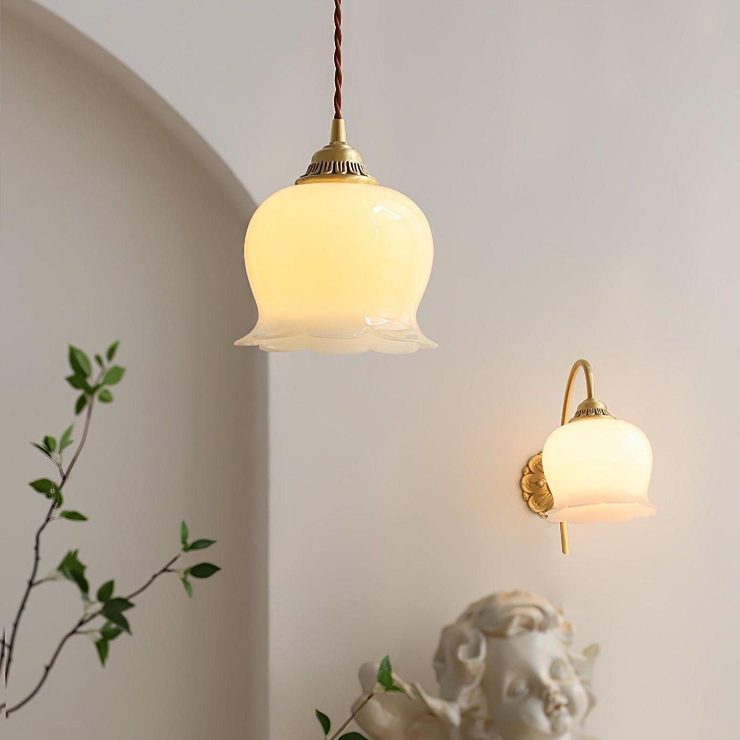 Floroux Talblume Suspension | Flower-shaped design | Elegant lighting for the home