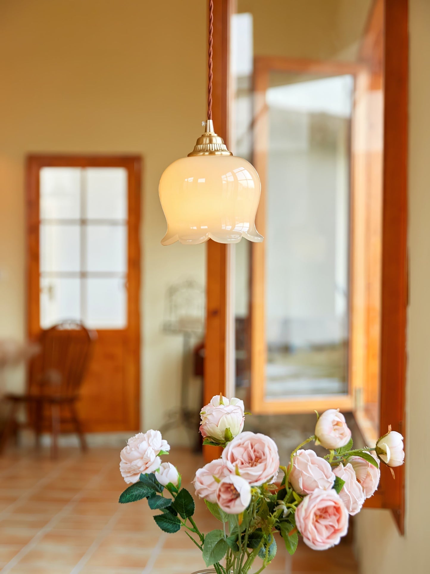 Floroux Talblume Suspension | Flower-shaped design | Elegant lighting for the home