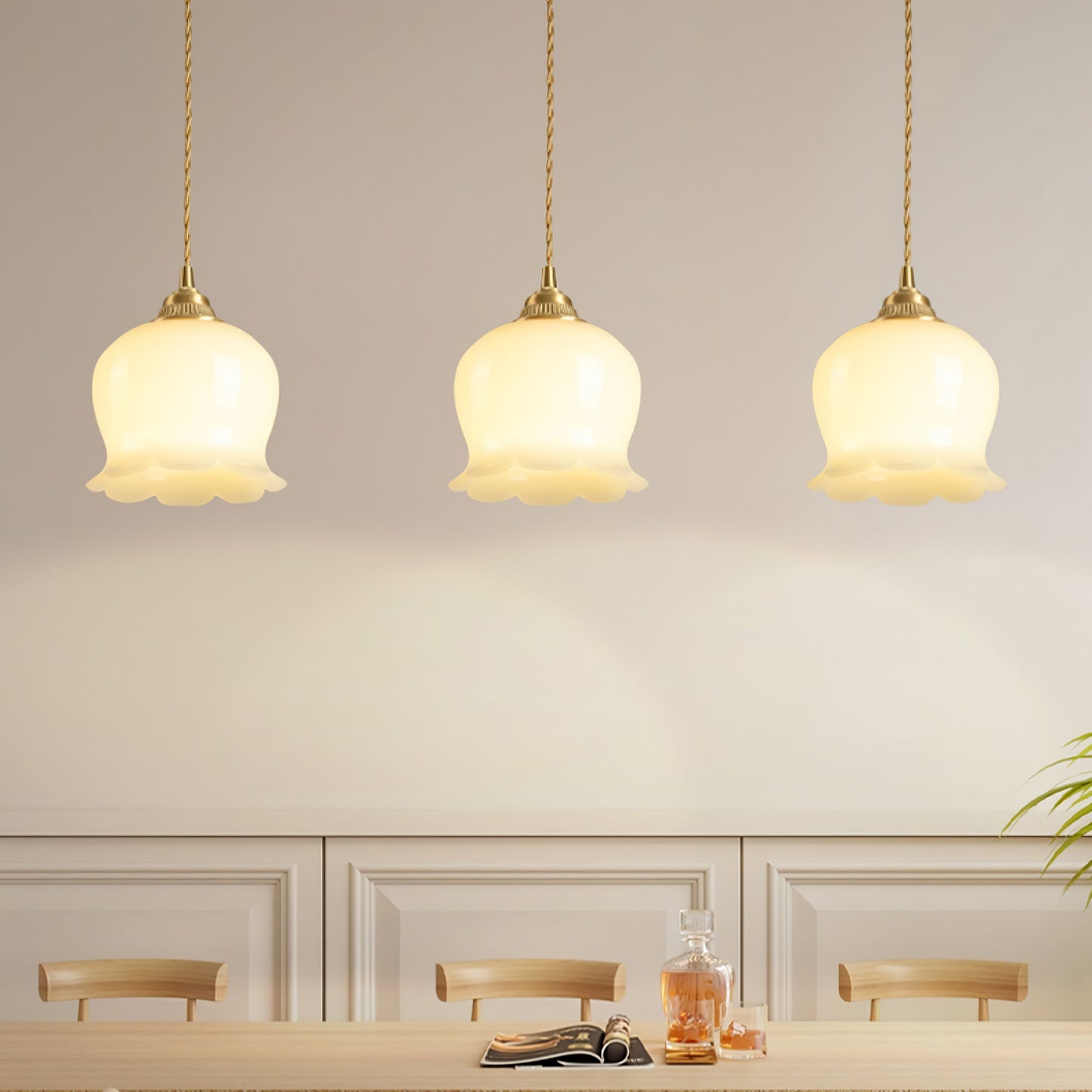 Floroux Talblume Suspension | Flower-shaped design | Elegant lighting for the home