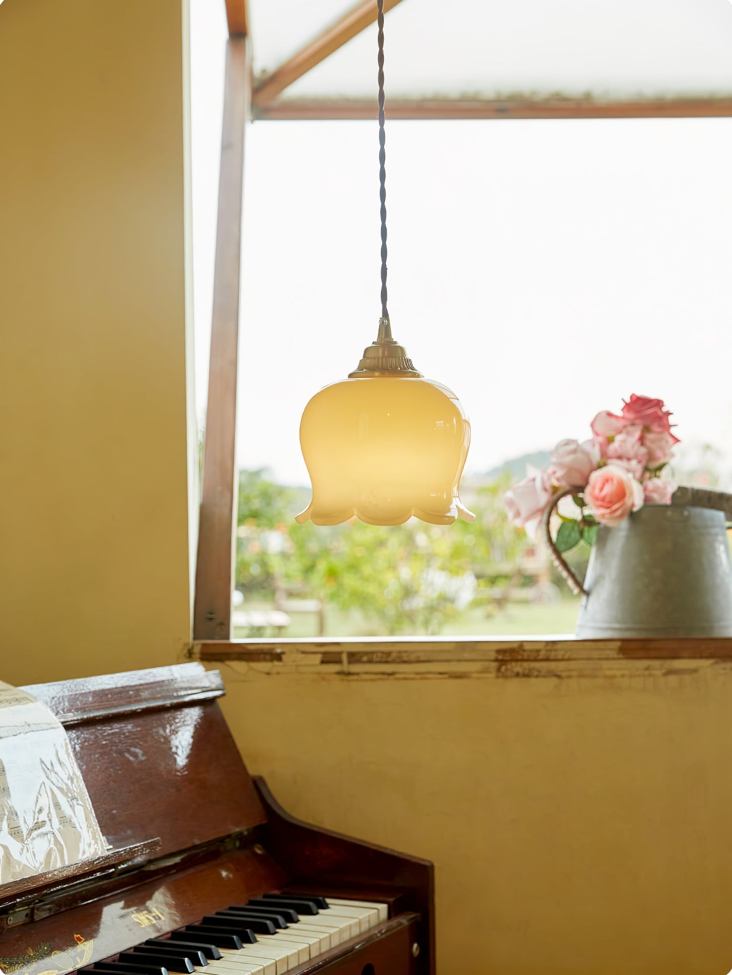 Floroux Talblume Suspension | Flower-shaped design | Elegant lighting for the home