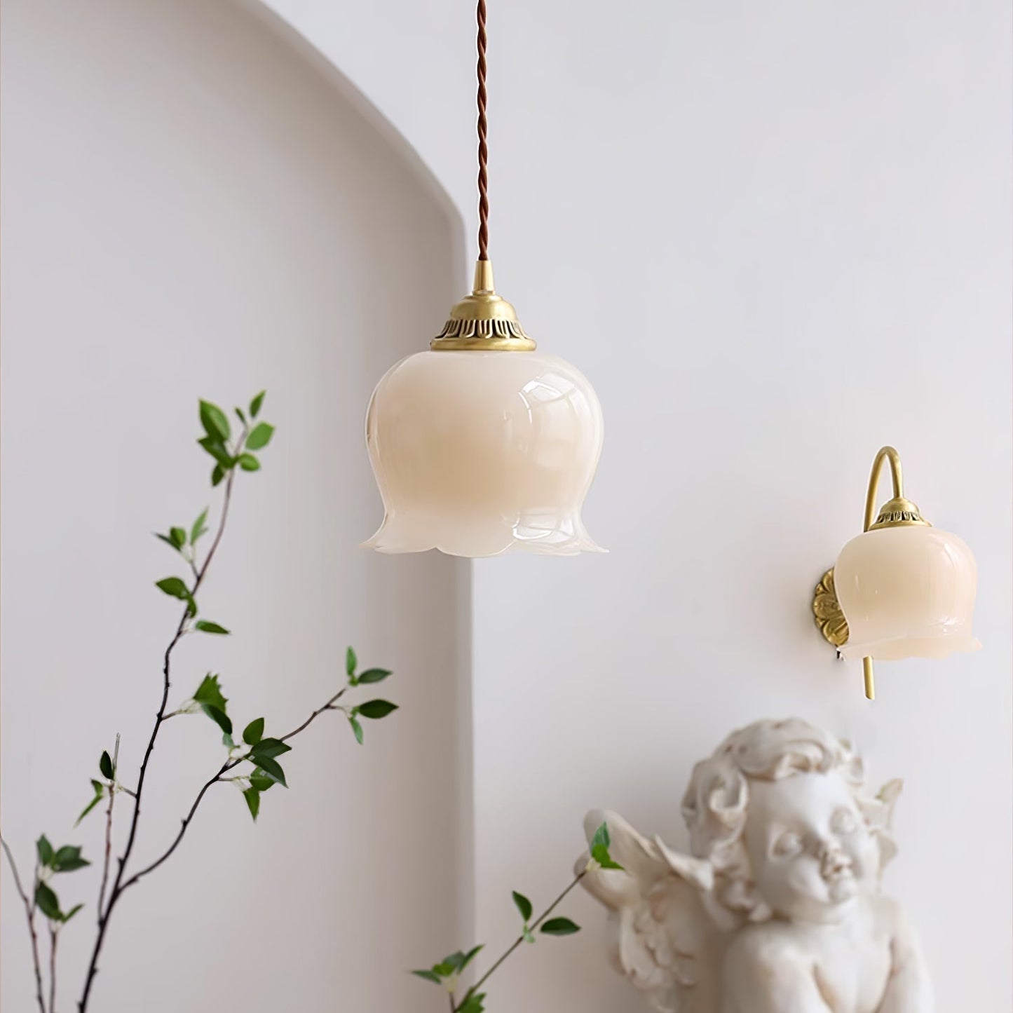 Floroux Talblume Suspension | Flower-shaped design | Elegant lighting for the home