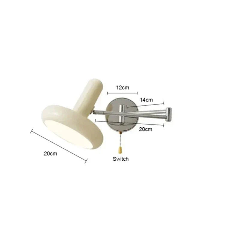 Floroux – Lampe pivotante contemporaine