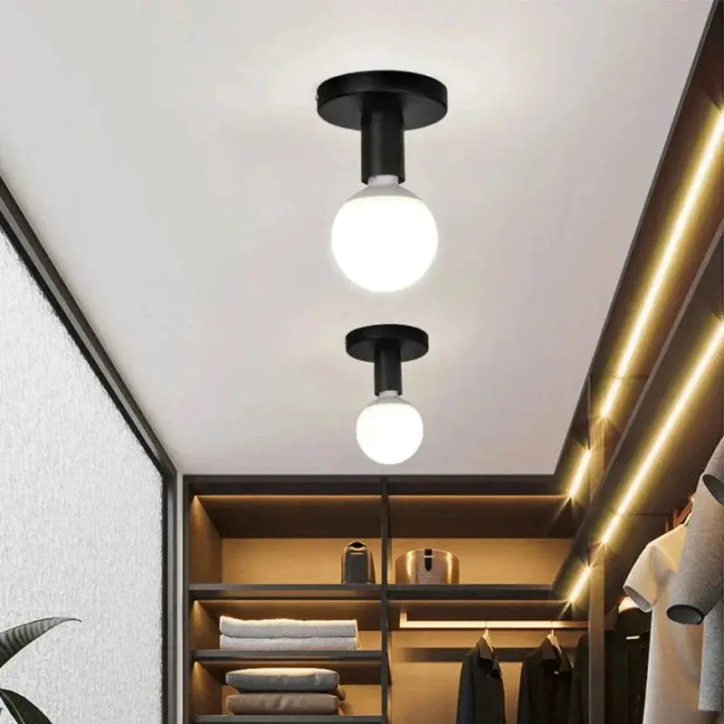 IndusLuxe - Suspension Métal Vintage Industrielle