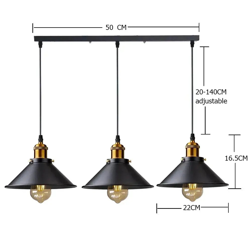 LumièreVintage - Suspension Rétro Élégante