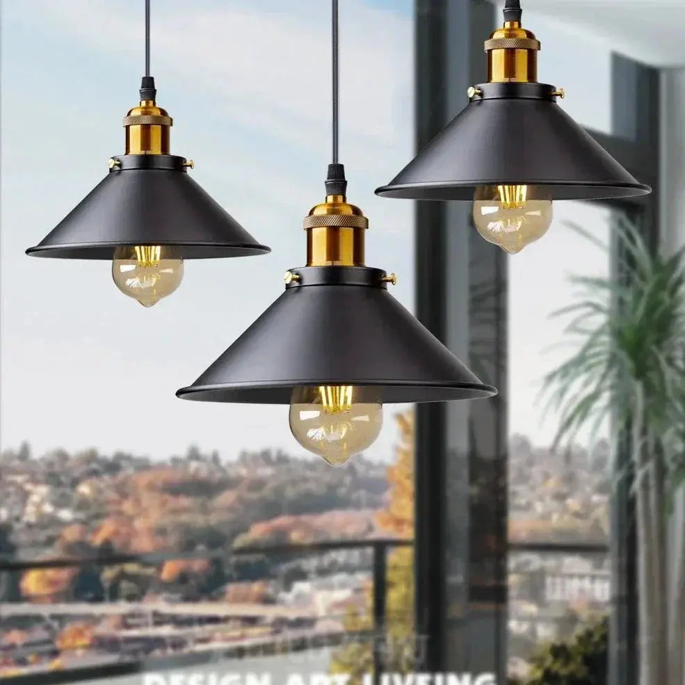 LumièreVintage - Suspension Rétro Élégante