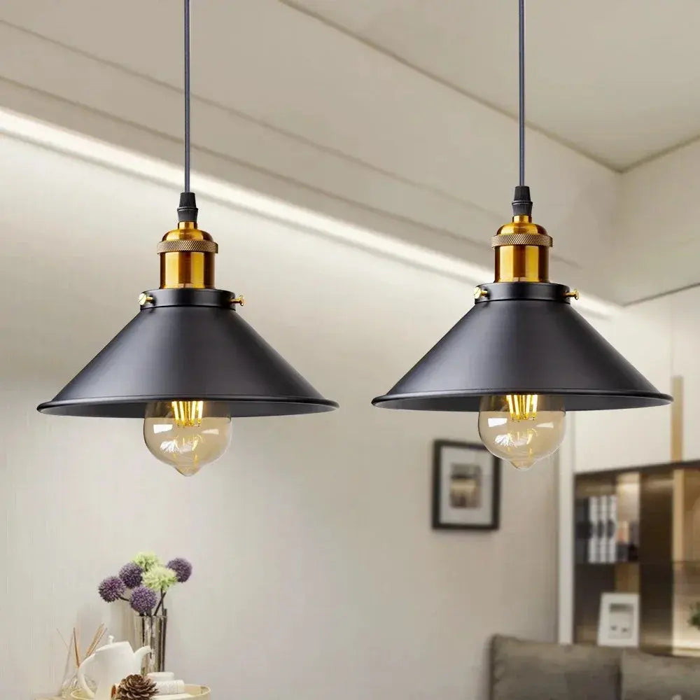 LumièreVintage - Suspension Rétro Élégante