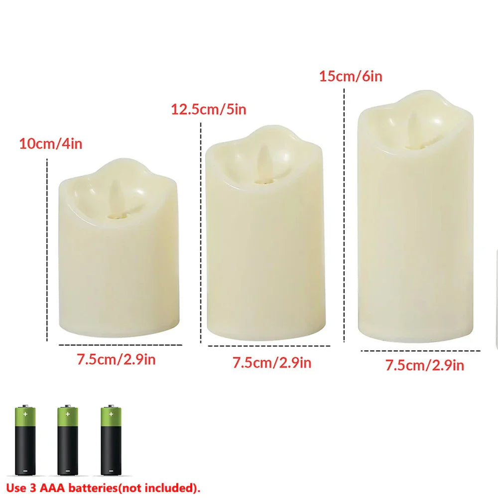 Floroux - Bougie factice Lichter