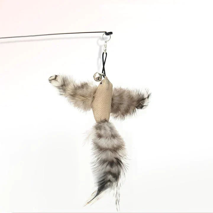 Temps de jeu naturel - Oiseau interactif pour chats