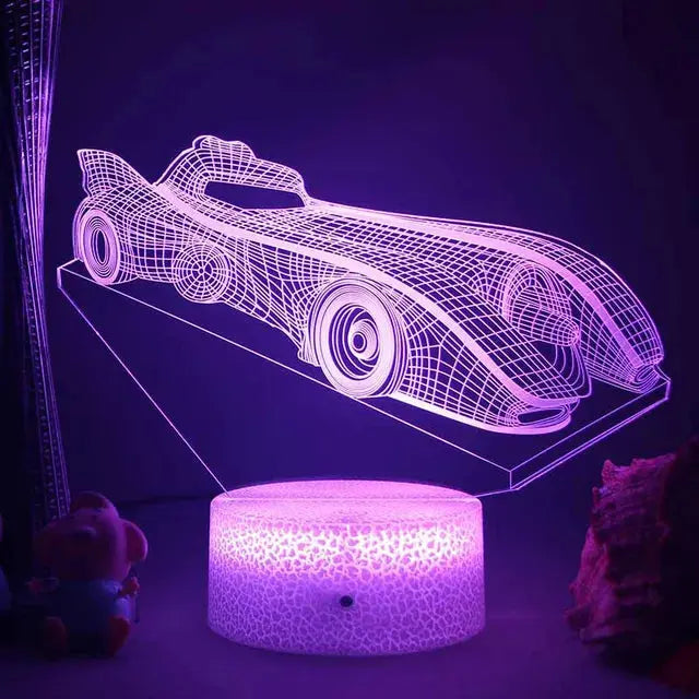 TruckLume - lampe de nuit pour enfants en forme de camion