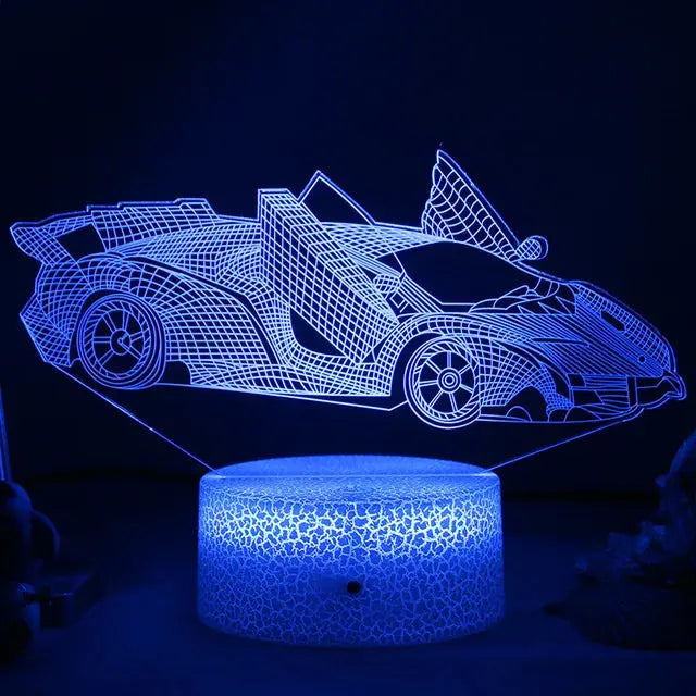 TruckLume - lampe de nuit pour enfants en forme de camion