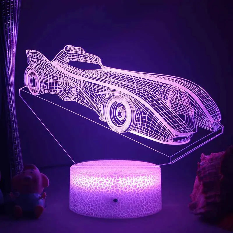 TruckLume - lampe de nuit pour enfants en forme de camion