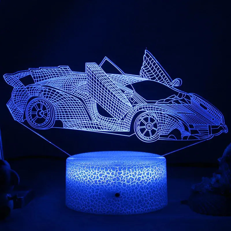TruckLume - lampe de nuit pour enfants en forme de camion