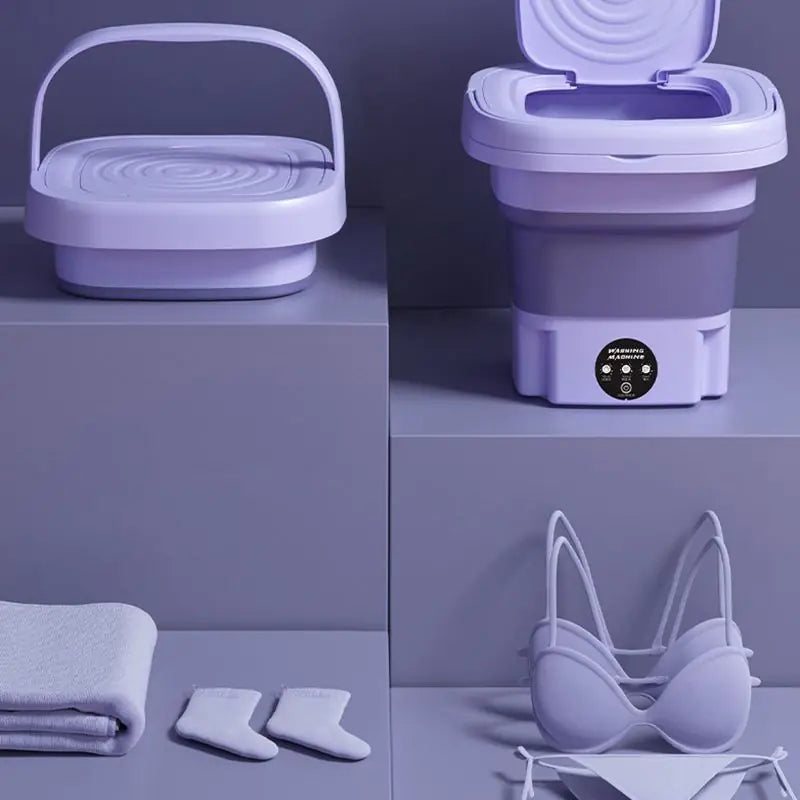 CleanEase - Machine à laver portable pliable