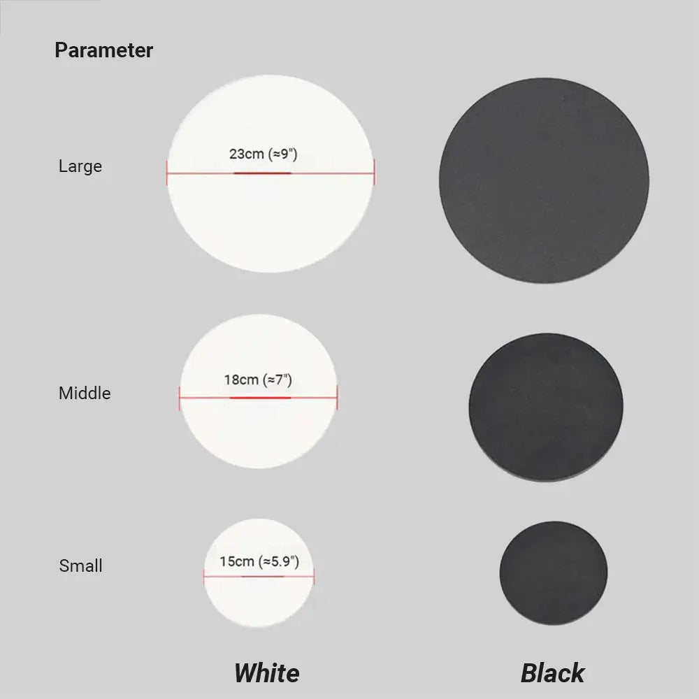 OrrLuxe - Lampe Murale LED Moderne en Métal Noir