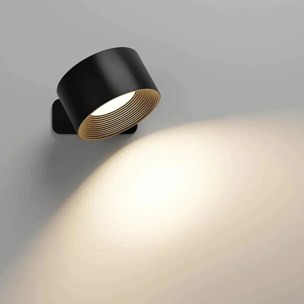 Floroux - Lampe murale sans fil innovante avec orientation flexible à 360° et contrôle tactile