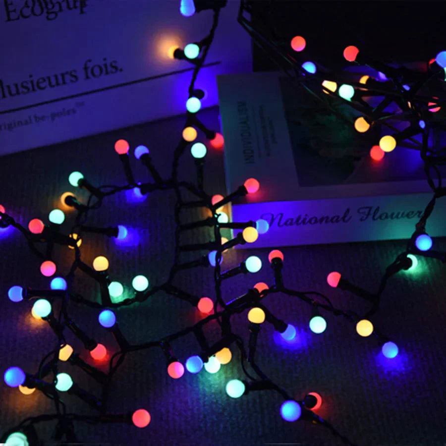 LumiereCeleste – Guirlande lumineuse LED étanche magique pour extérieur