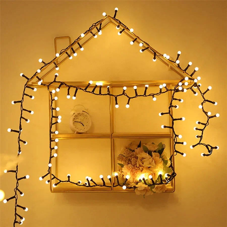LumiereCeleste – Guirlande lumineuse LED étanche magique pour extérieur