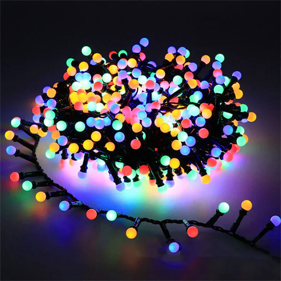 LumiereCeleste – Guirlande lumineuse LED étanche magique pour extérieur