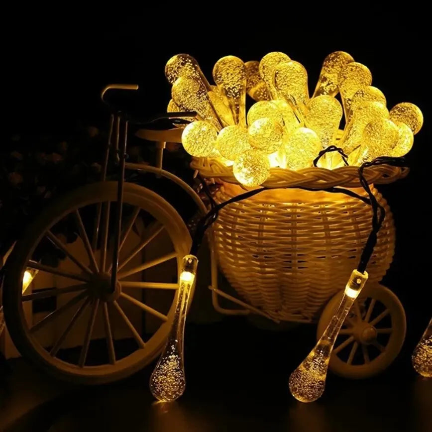 Floroux - Solar Tautropfen guirlande lumineuse