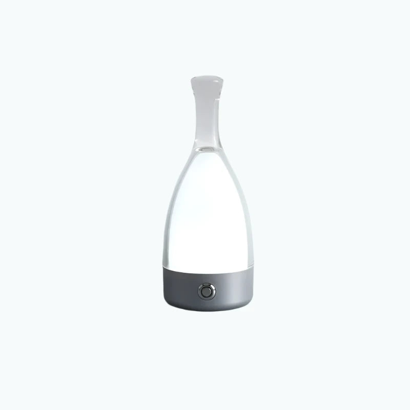 Floroux Decorative Rechargeable Night Lamp | Wine Bottle Design | Ambient LED Lighting | Wireless