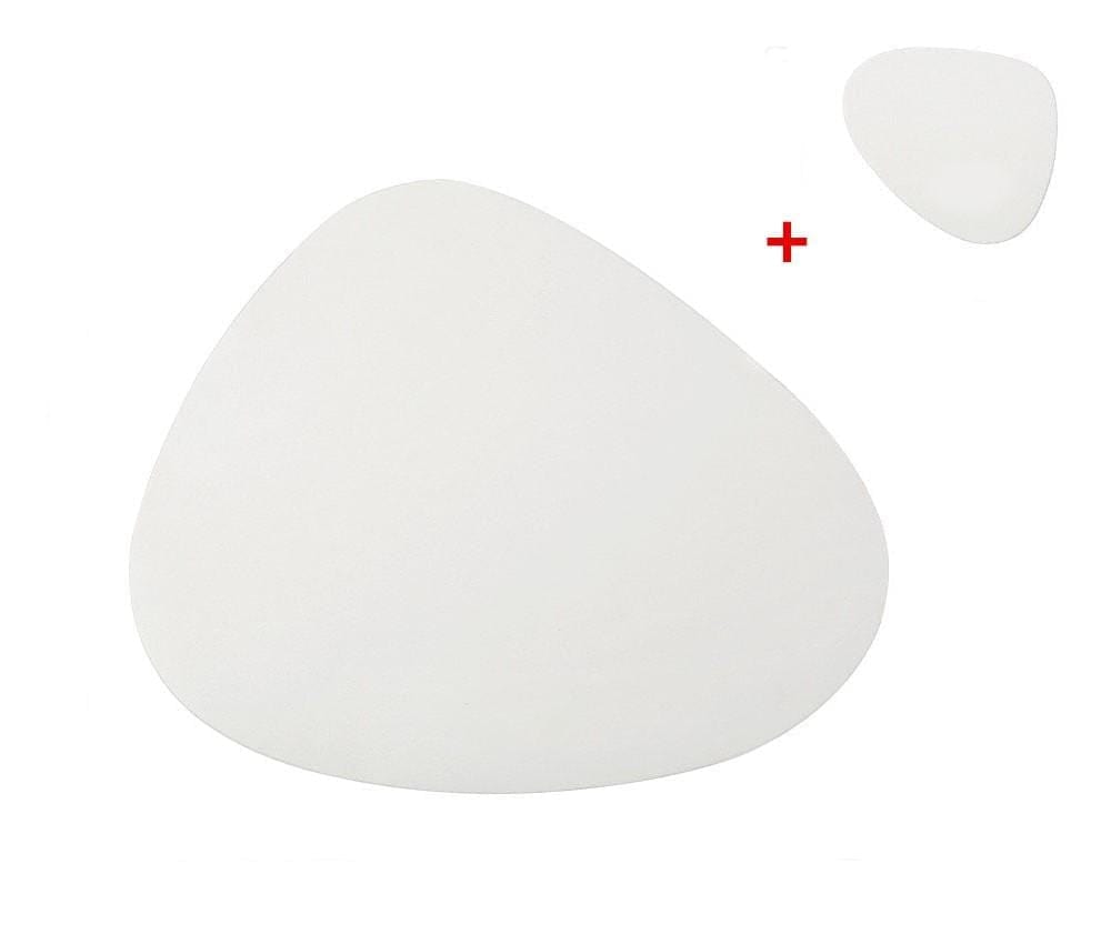 Bayley - Ensemble de luxe en simili cuir Ensemble de table et sous-verres